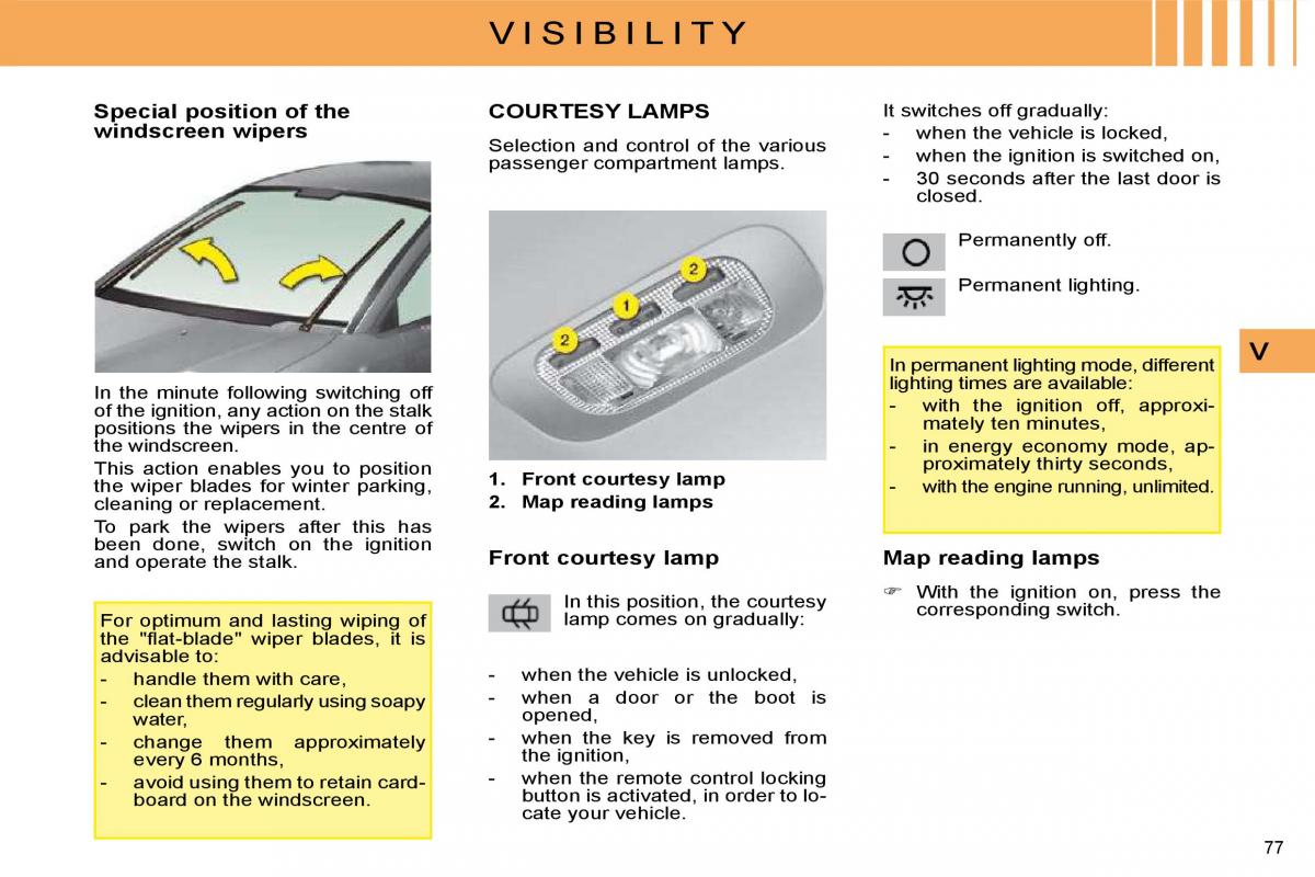 manual  Citroen C4 I 1 owners manual / page 69