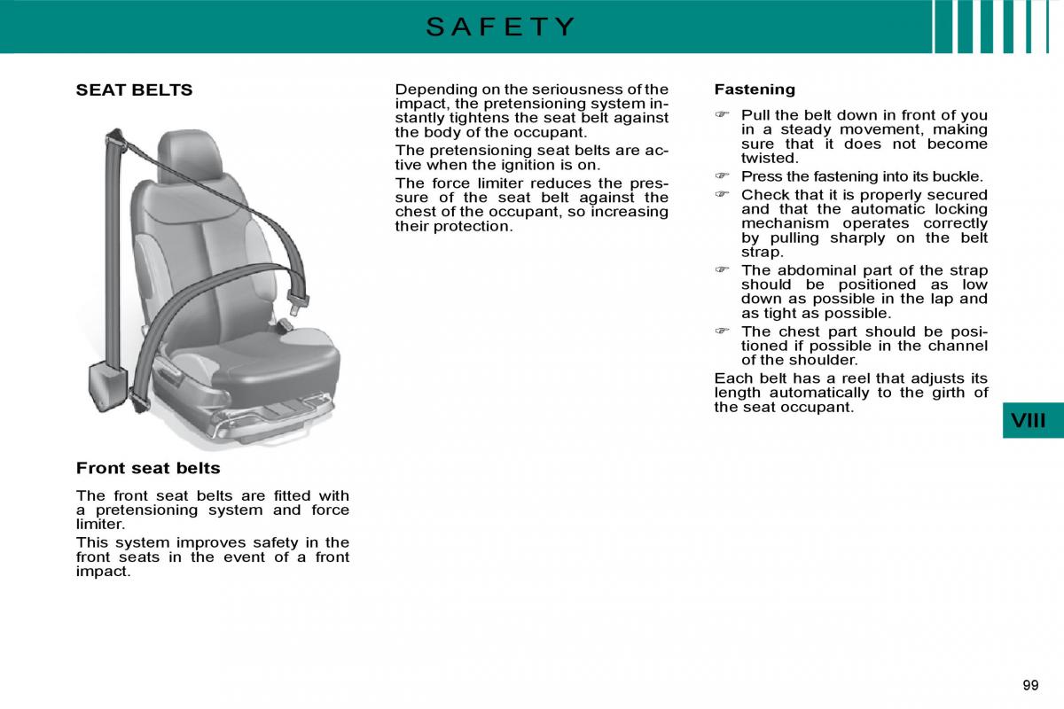 manual  Citroen C4 I 1 owners manual / page 102