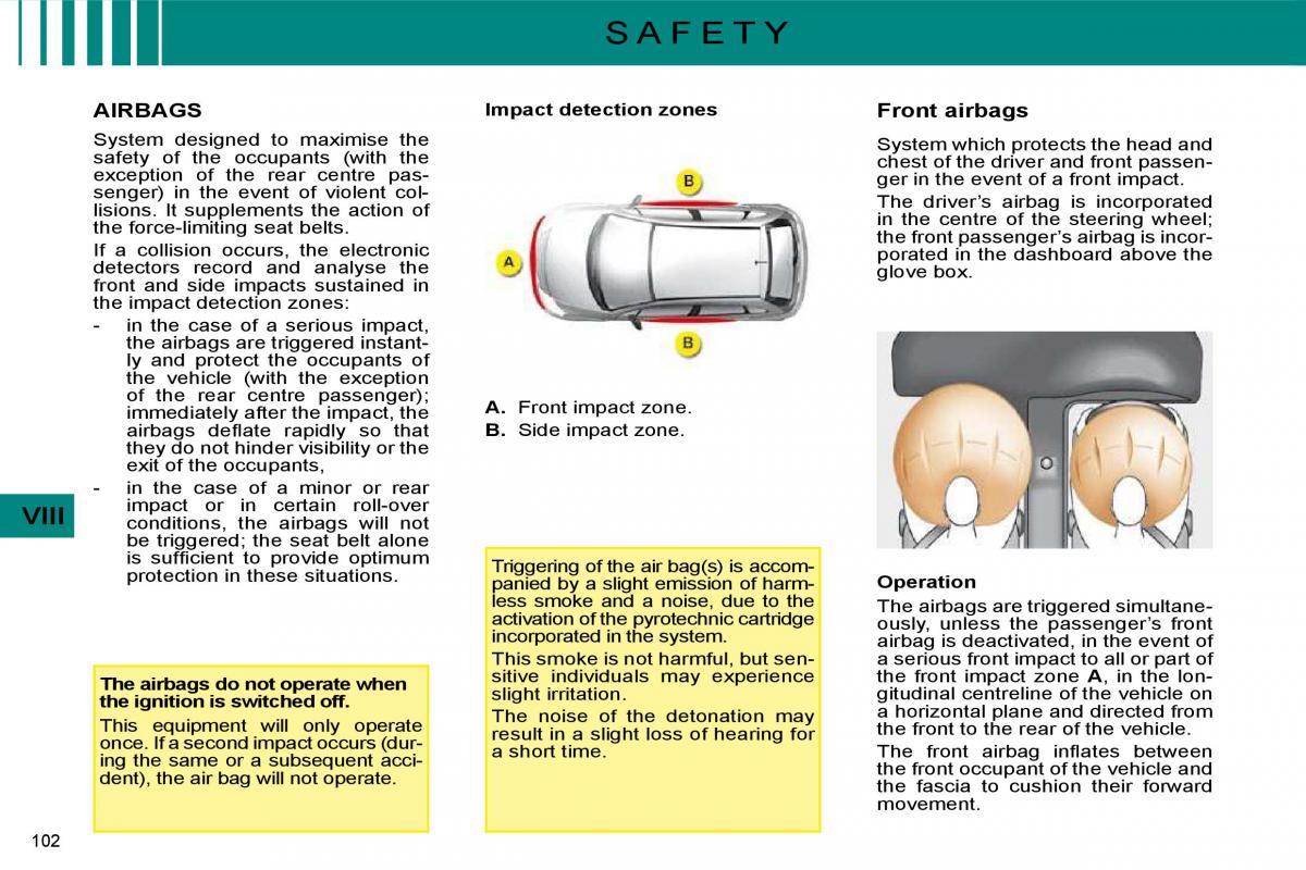 manual  Citroen C4 I 1 owners manual / page 105