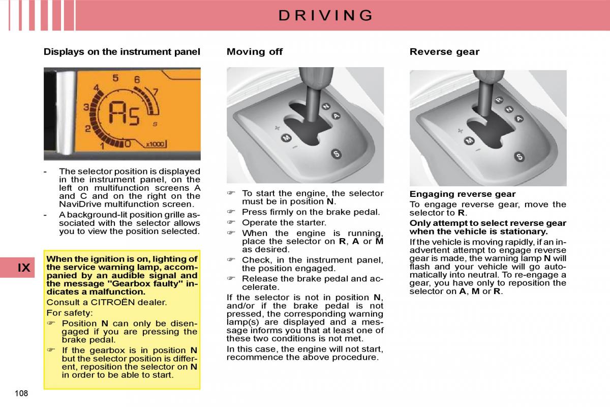 manual  Citroen C4 I 1 owners manual / page 113