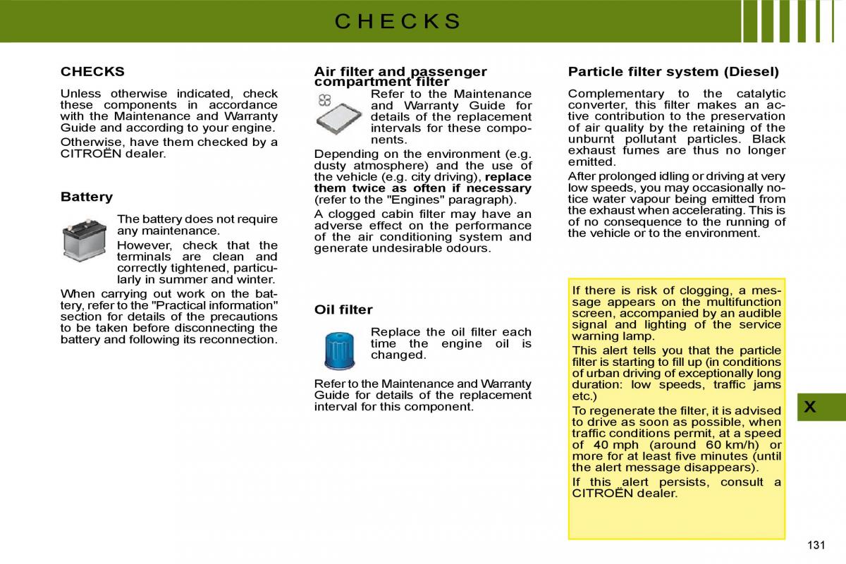 manual  Citroen C4 I 1 owners manual / page 135