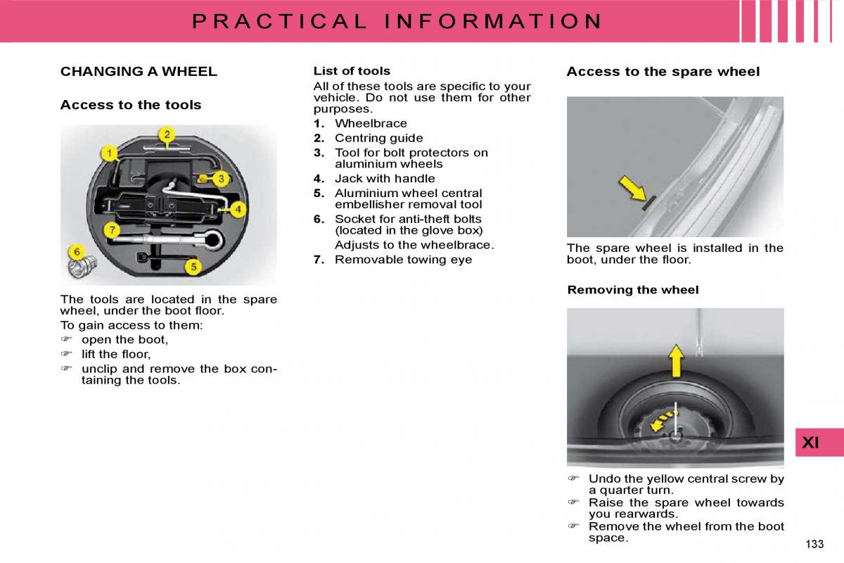 manual  Citroen C4 I 1 owners manual / page 137