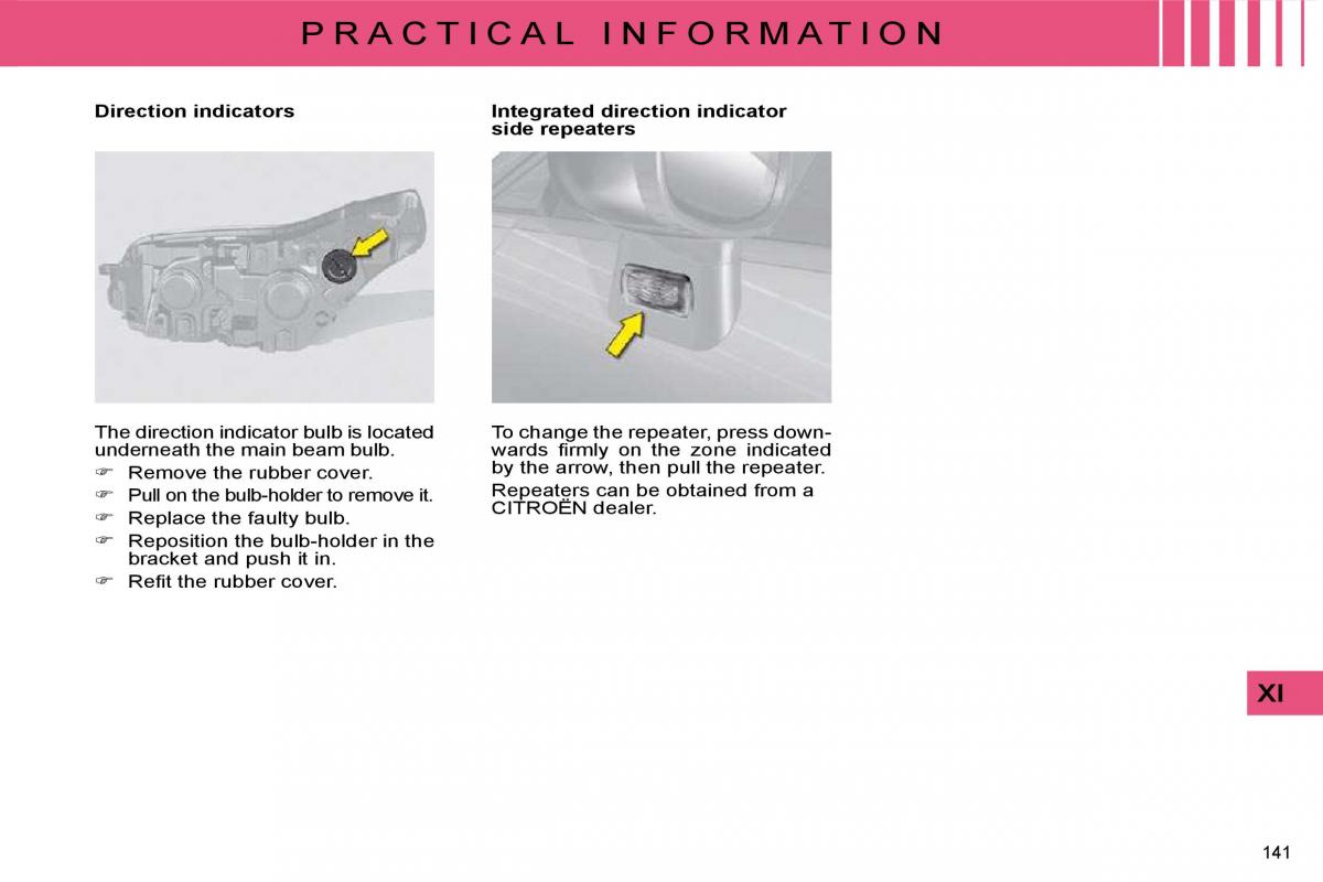 manual  Citroen C4 I 1 owners manual / page 146