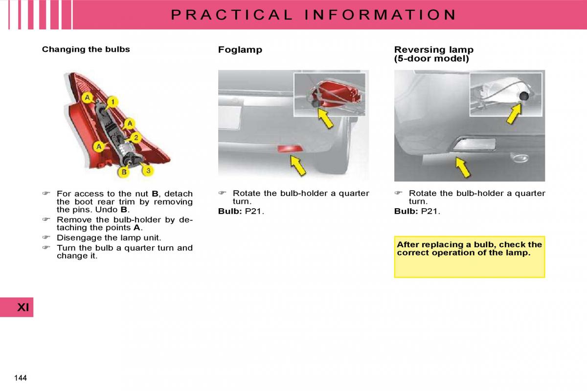 manual  Citroen C4 I 1 owners manual / page 149