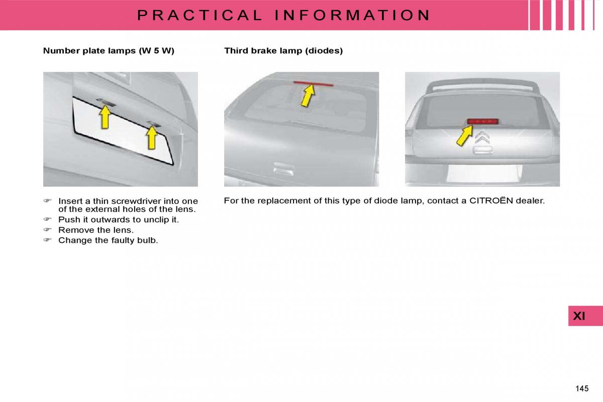 manual  Citroen C4 I 1 owners manual / page 150