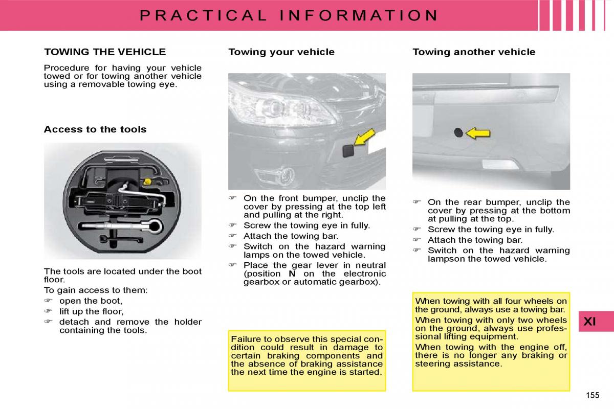 manual  Citroen C4 I 1 owners manual / page 162