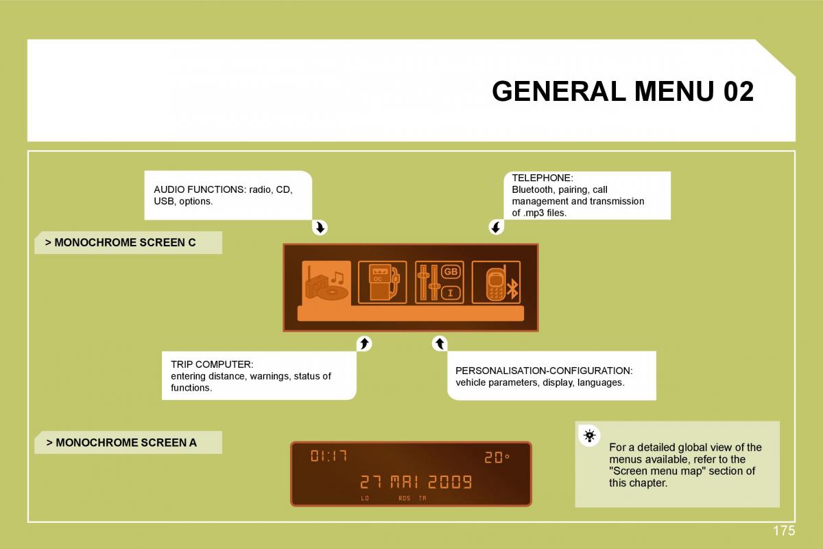 manual  Citroen C4 I 1 owners manual / page 182