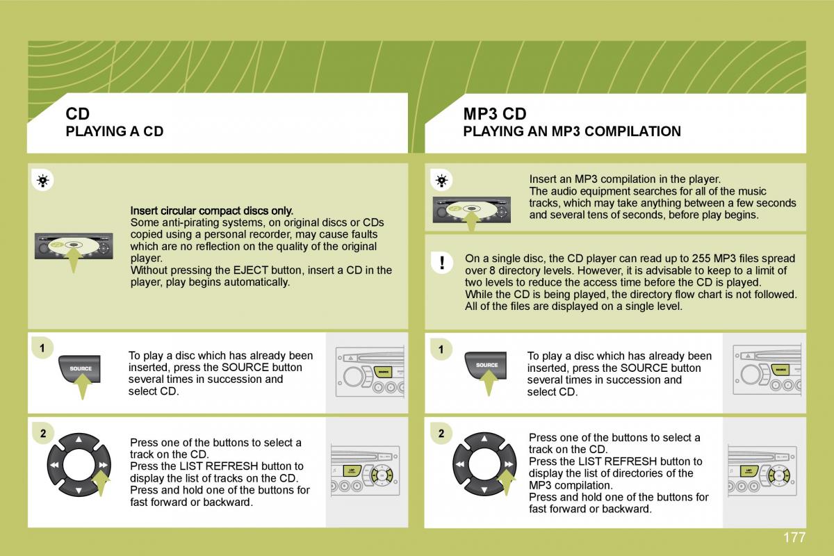 manual  Citroen C4 I 1 owners manual / page 184