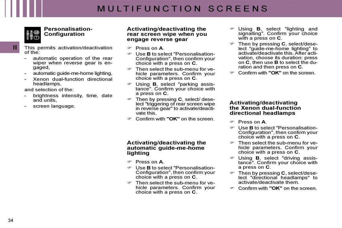 manual  Citroen C4 I 1 owners manual / page 19