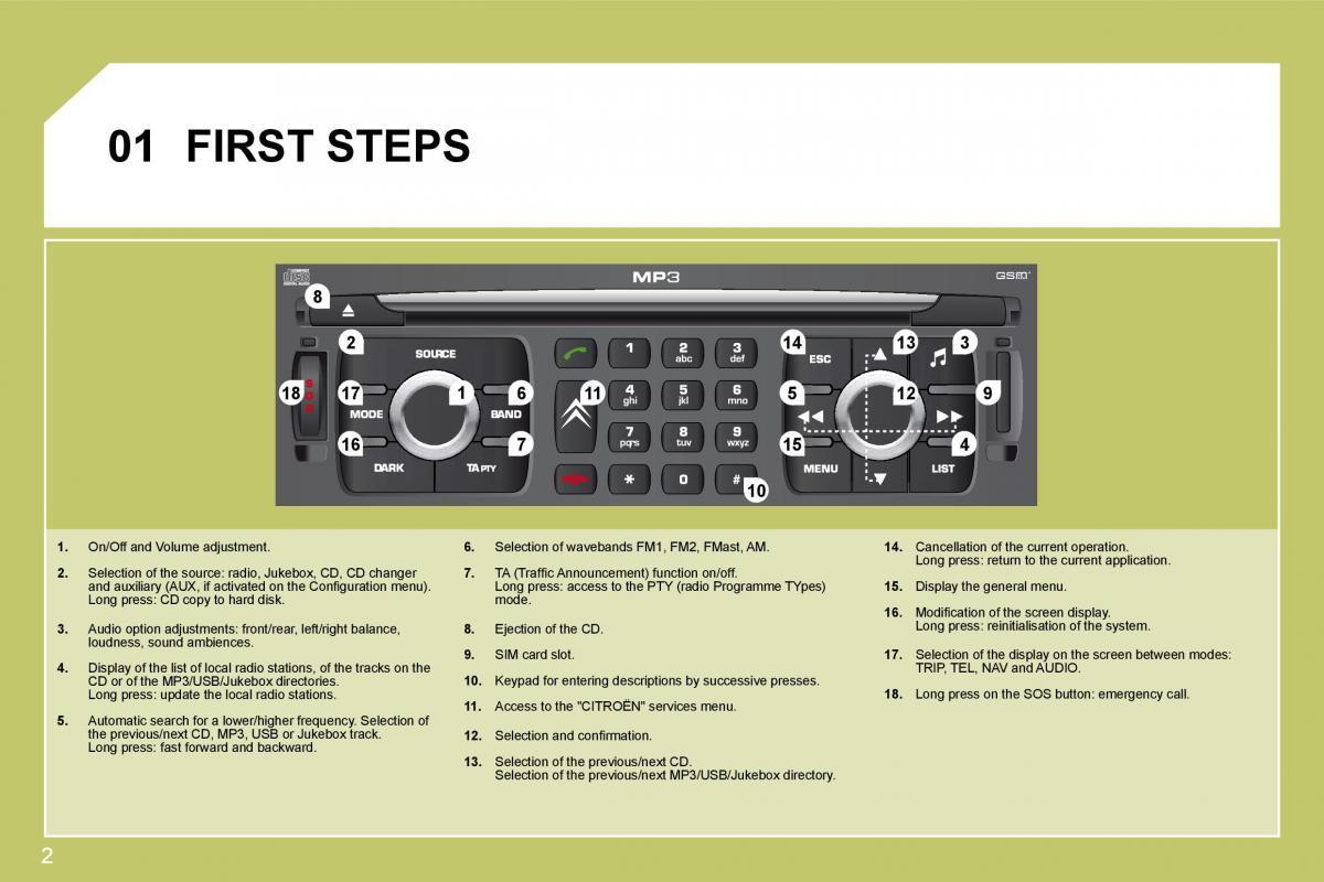 manual  Citroen C4 I 1 owners manual / page 198