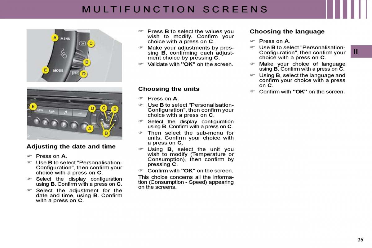 manual  Citroen C4 I 1 owners manual / page 20