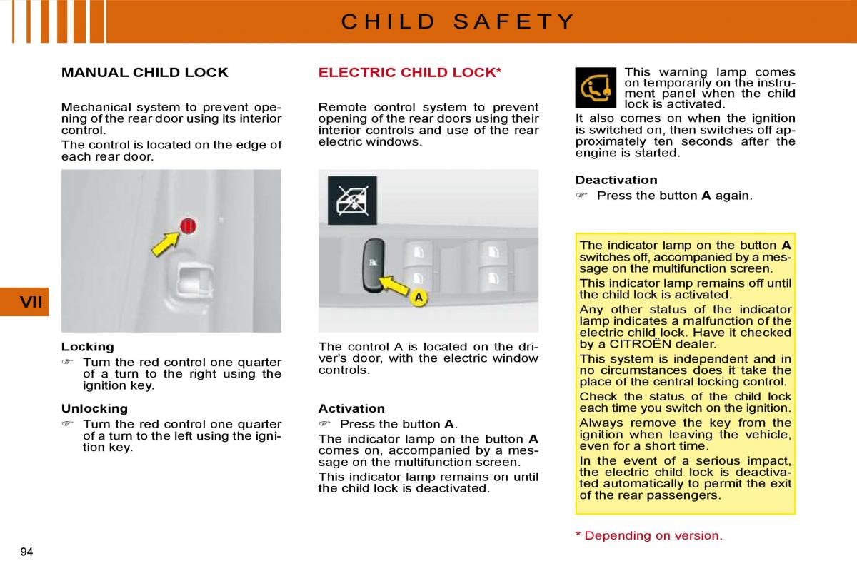 Citroen C4 I 1 owners manual / page 270