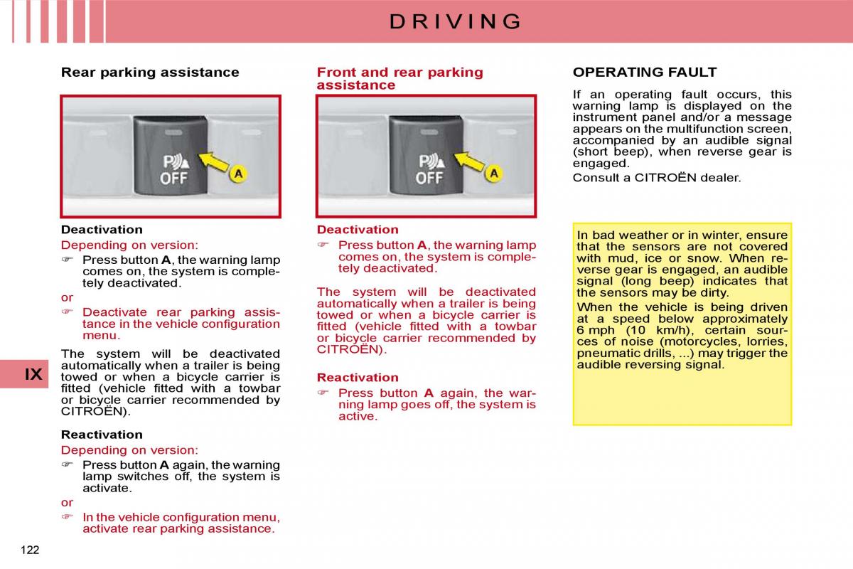 manual  Citroen C4 I 1 owners manual / page 271