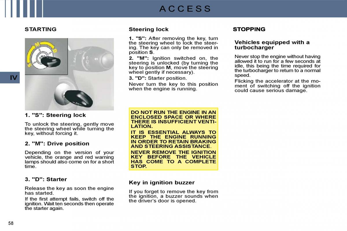 manual  Citroen C4 I 1 owners manual / page 45