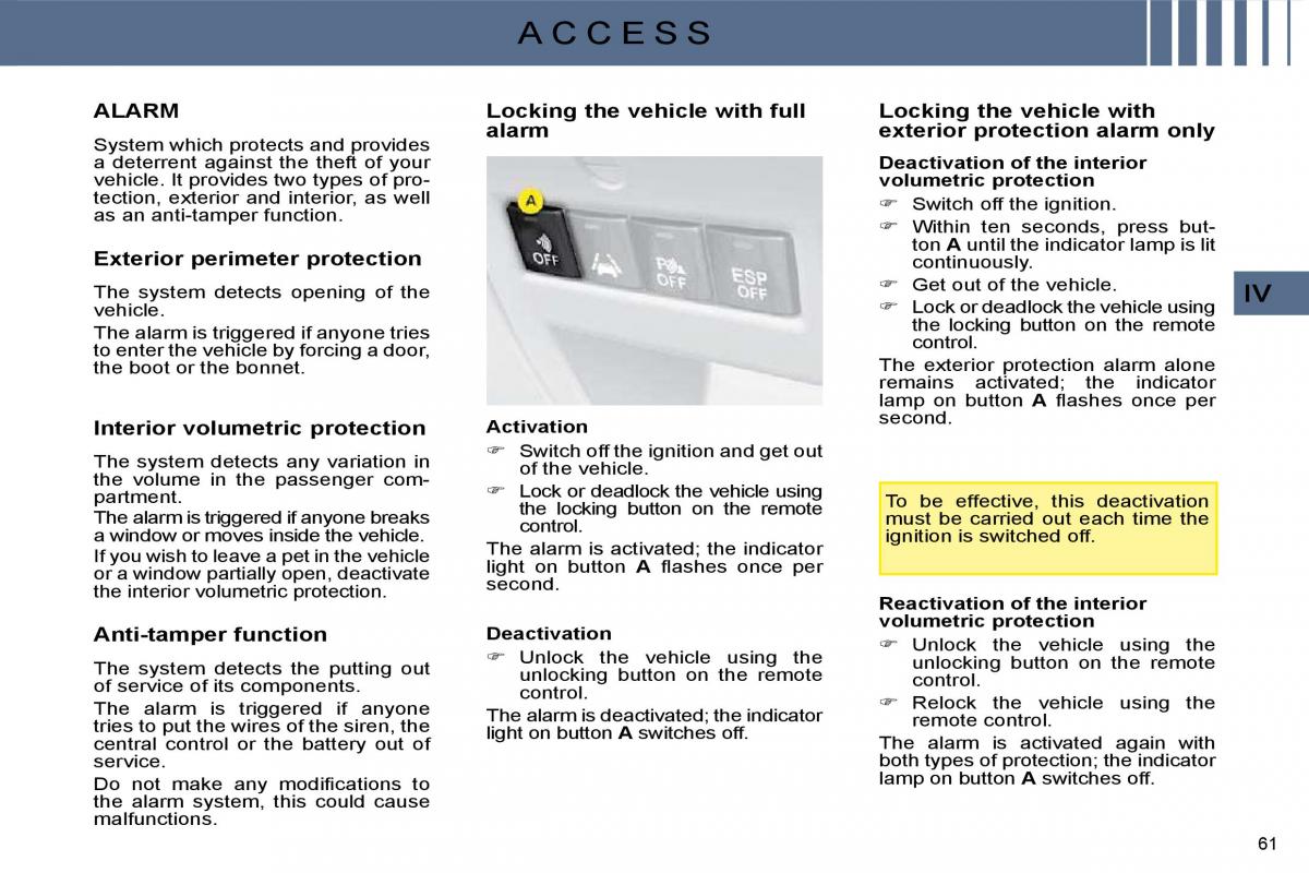 manual  Citroen C4 I 1 owners manual / page 51