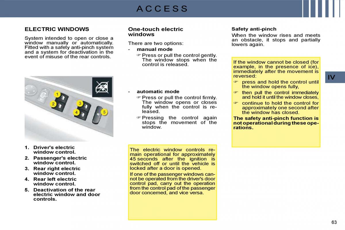 manual  Citroen C4 I 1 owners manual / page 53