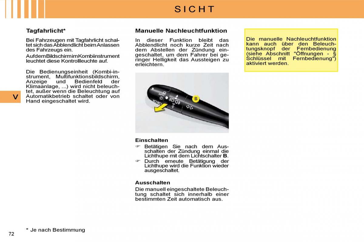 Citroen C4 I 1 owners manual Handbuch / page 62