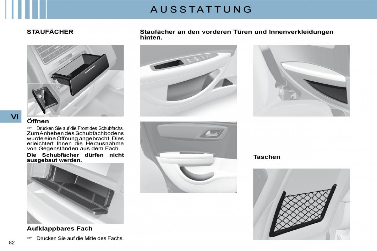 Citroen C4 I 1 owners manual Handbuch / page 75