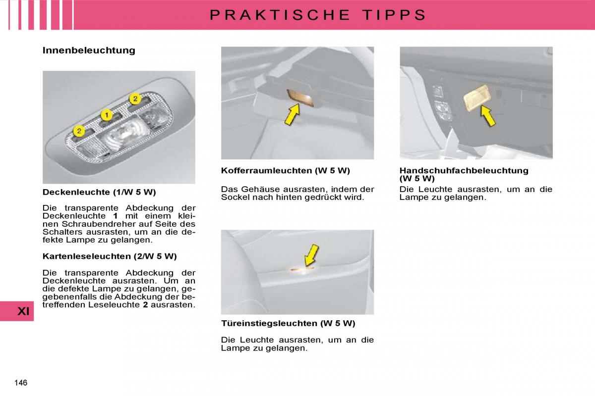 Citroen C4 I 1 owners manual Handbuch / page 151