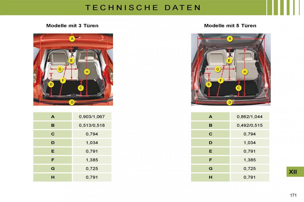 Citroen C4 I 1 owners manual Handbuch / page 178