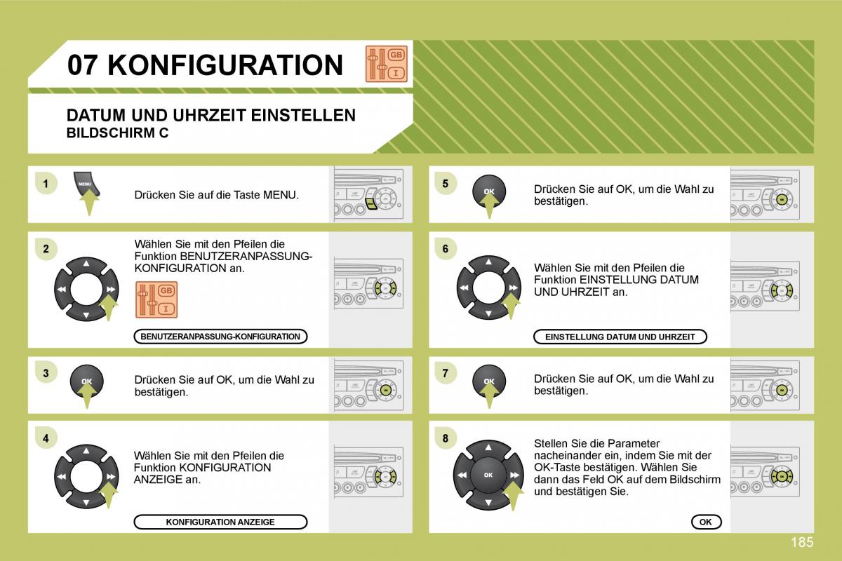 Citroen C4 I 1 owners manual Handbuch / page 192