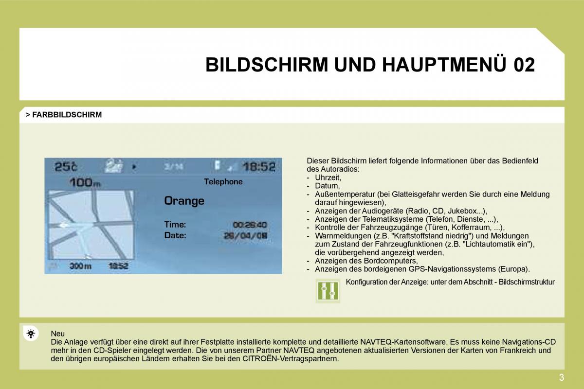 Citroen C4 I 1 owners manual Handbuch / page 199