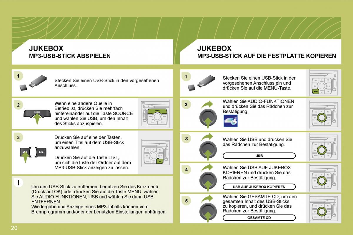 Citroen C4 I 1 owners manual Handbuch / page 216