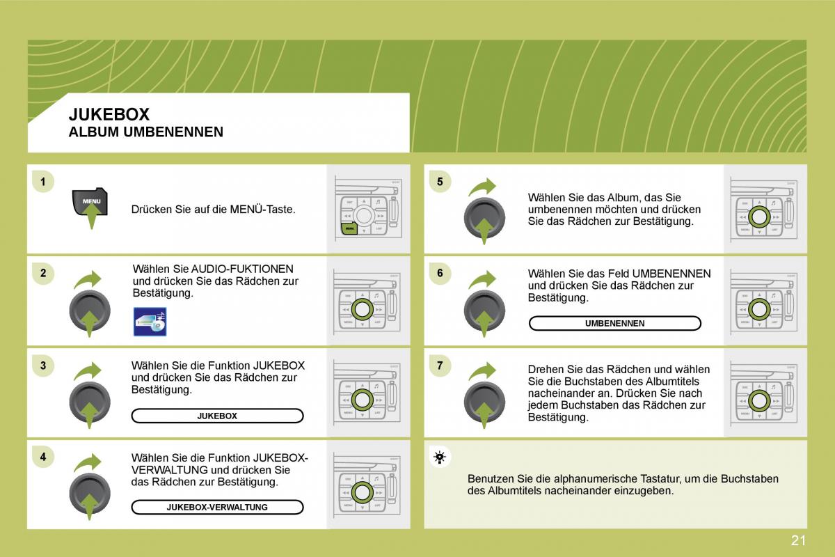 Citroen C4 I 1 owners manual Handbuch / page 217