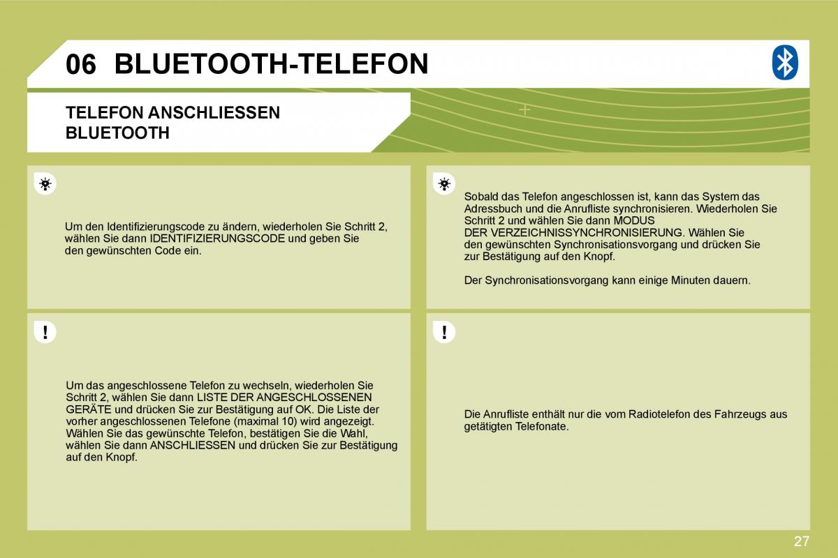 Citroen C4 I 1 owners manual Handbuch / page 223