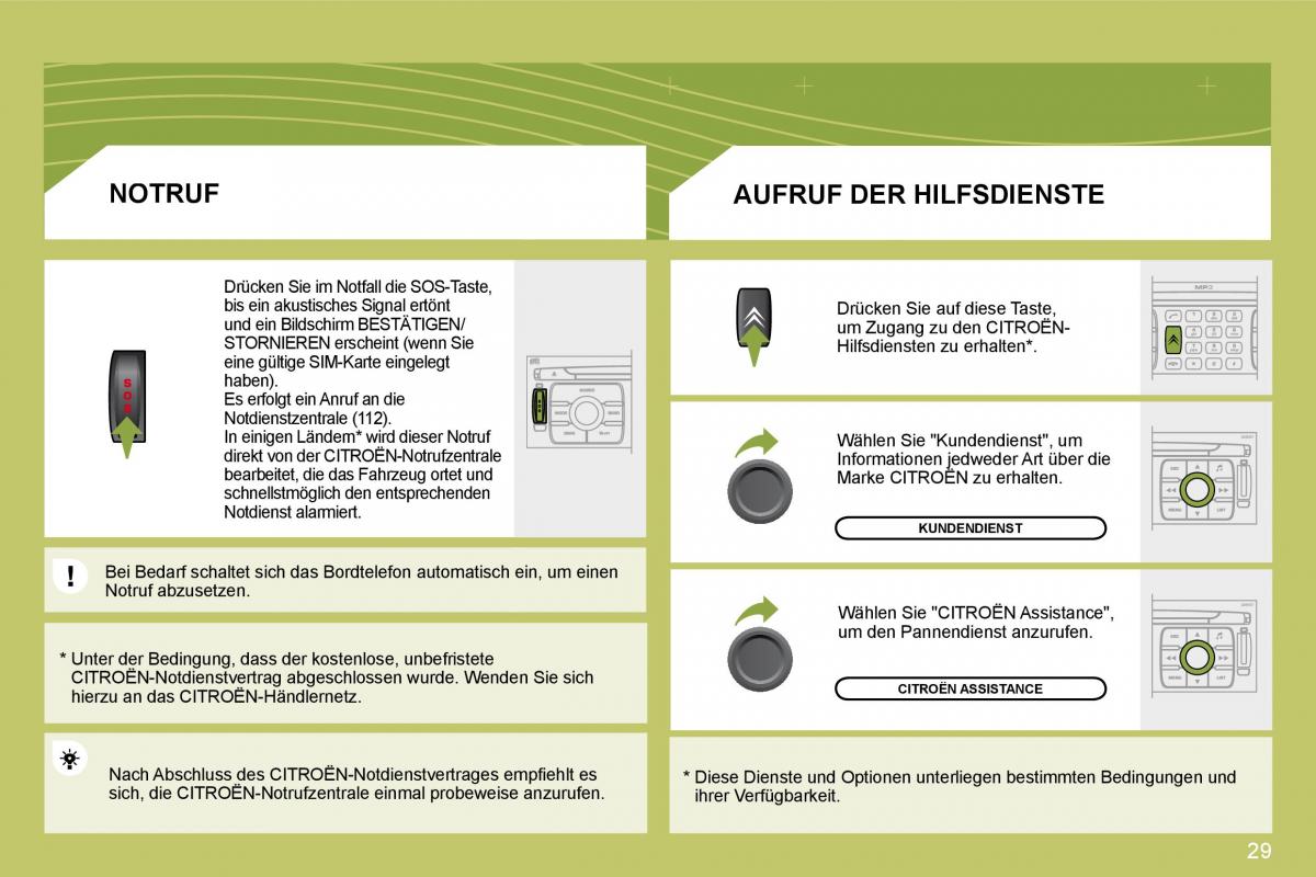 Citroen C4 I 1 owners manual Handbuch / page 225