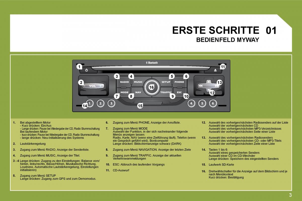 Citroen C4 I 1 owners manual Handbuch / page 242