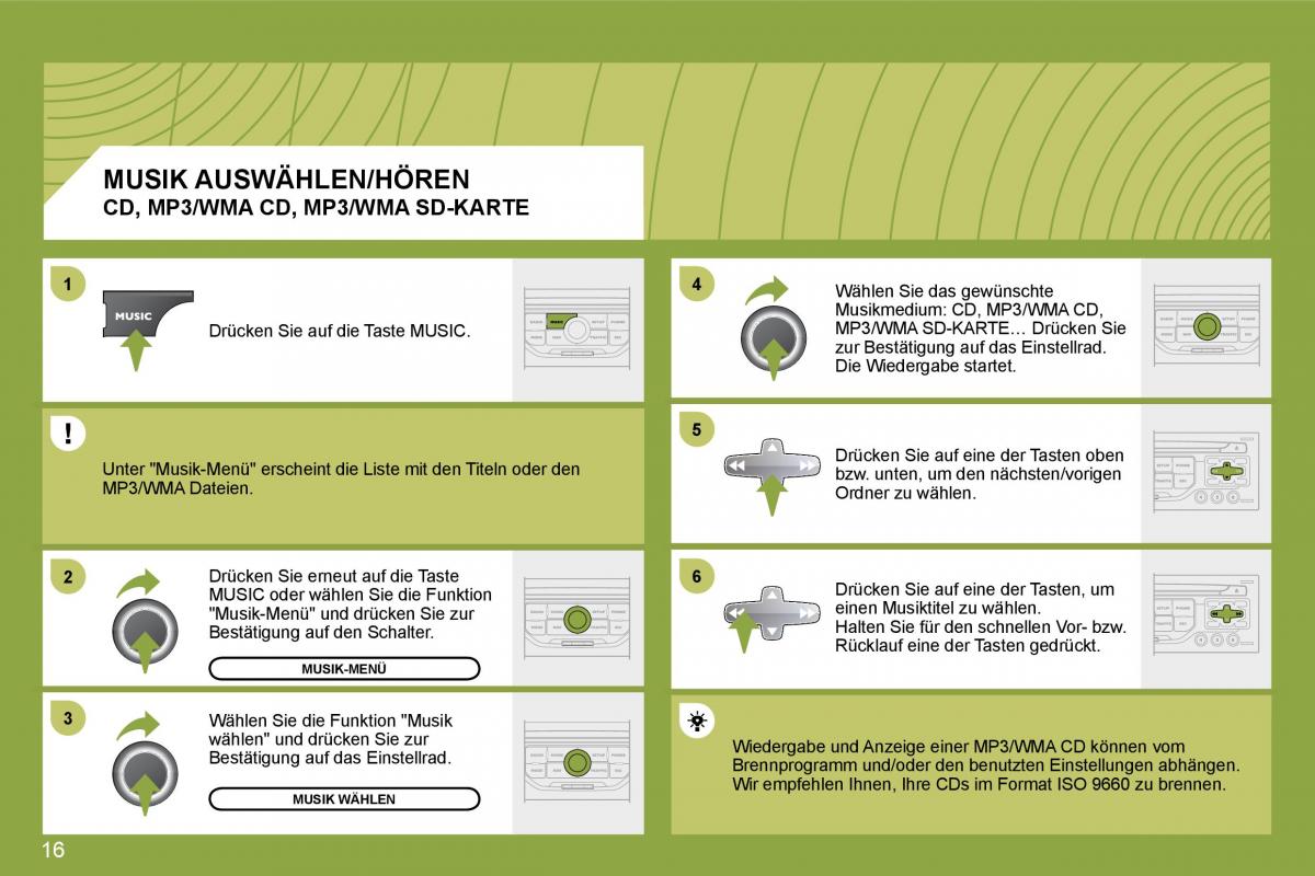 Citroen C4 I 1 owners manual Handbuch / page 255