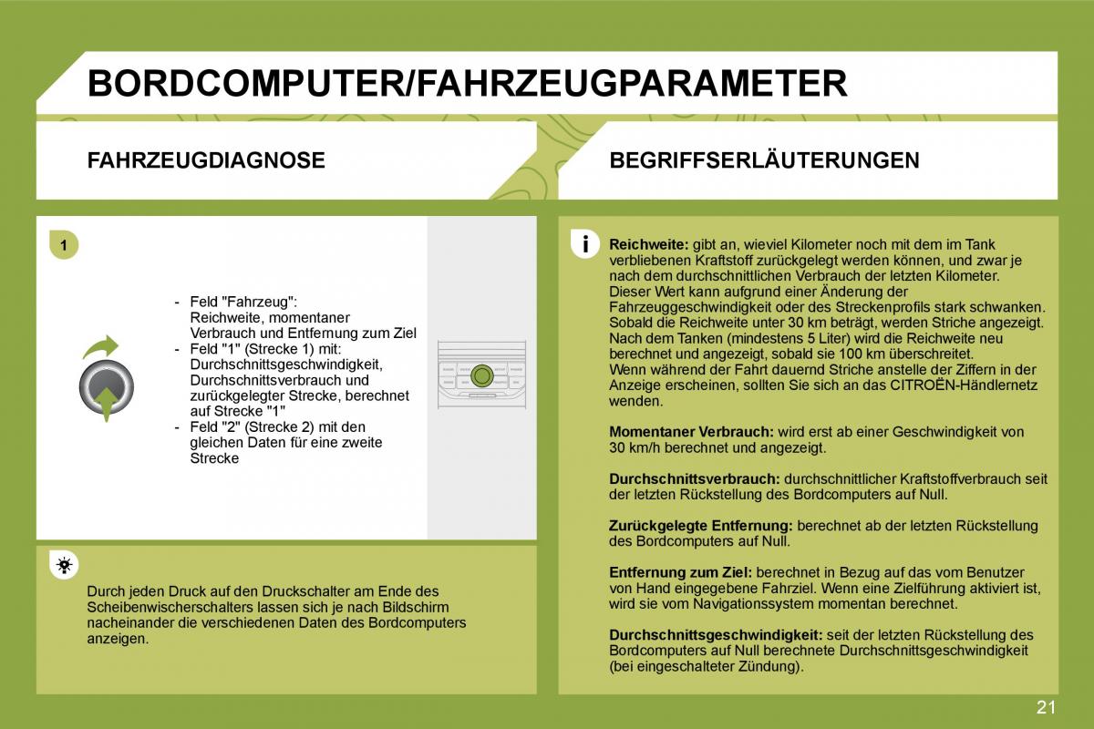 Citroen C4 I 1 owners manual Handbuch / page 260