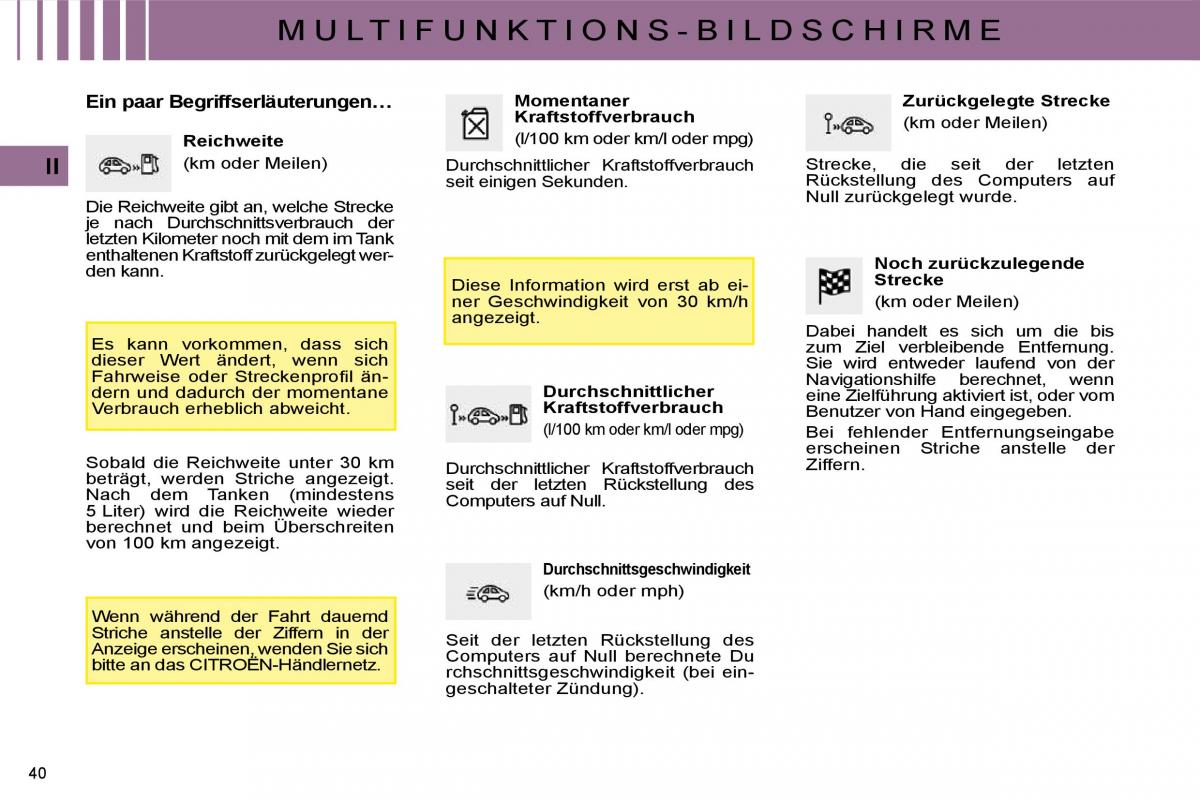 Citroen C4 I 1 owners manual Handbuch / page 27