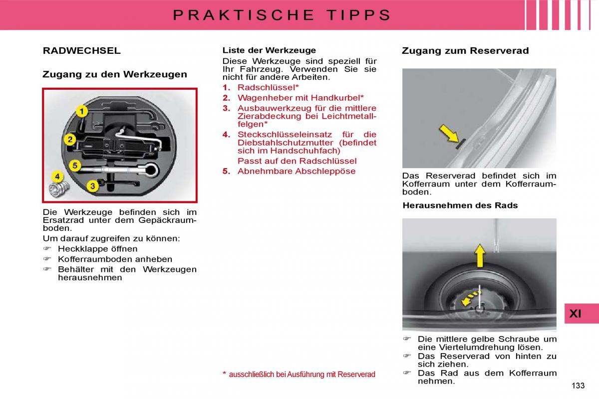 Citroen C4 I 1 owners manual Handbuch / page 271