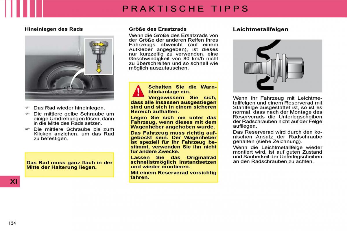 Citroen C4 I 1 owners manual Handbuch / page 272