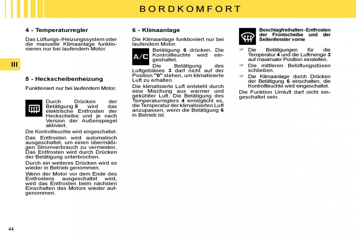 Citroen C4 I 1 owners manual Handbuch / page 31