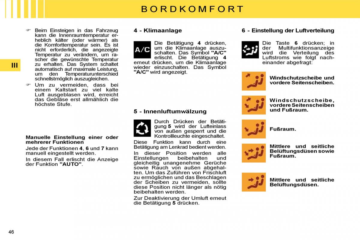 Citroen C4 I 1 owners manual Handbuch / page 33