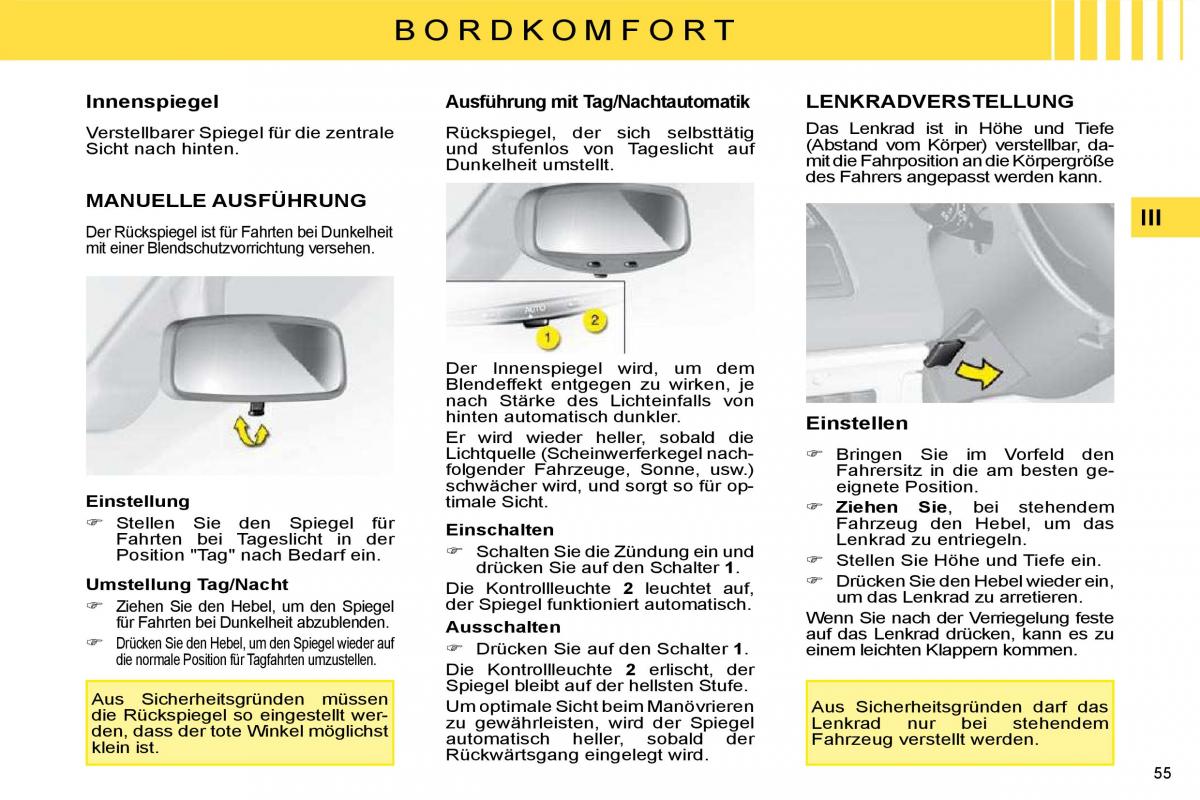 Citroen C4 I 1 owners manual Handbuch / page 42