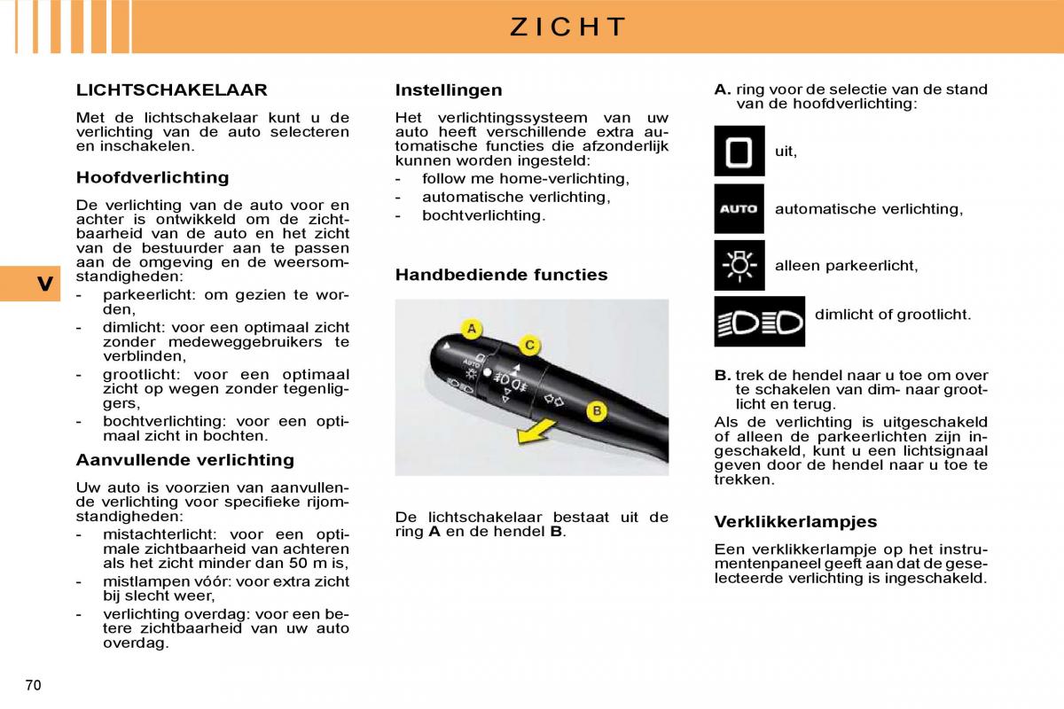 Citroen C4 I 1 owners manual handleiding / page 60