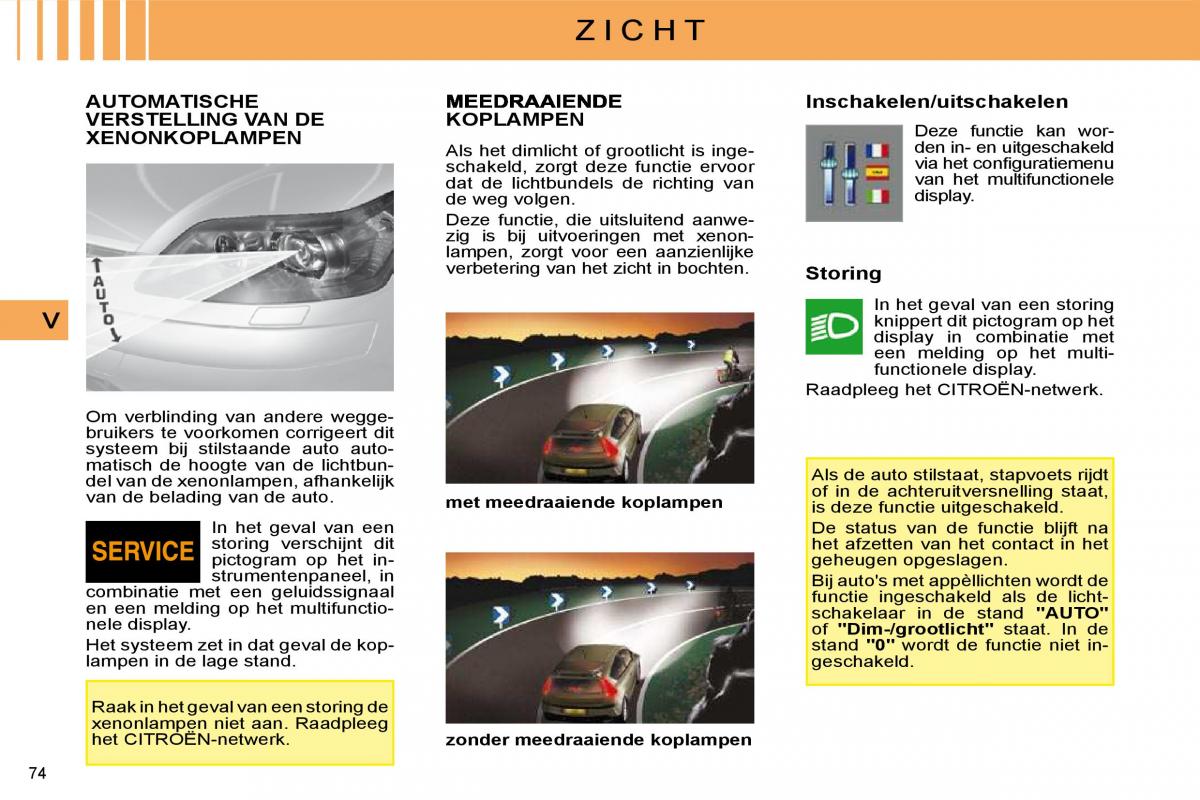 Citroen C4 I 1 owners manual handleiding / page 66