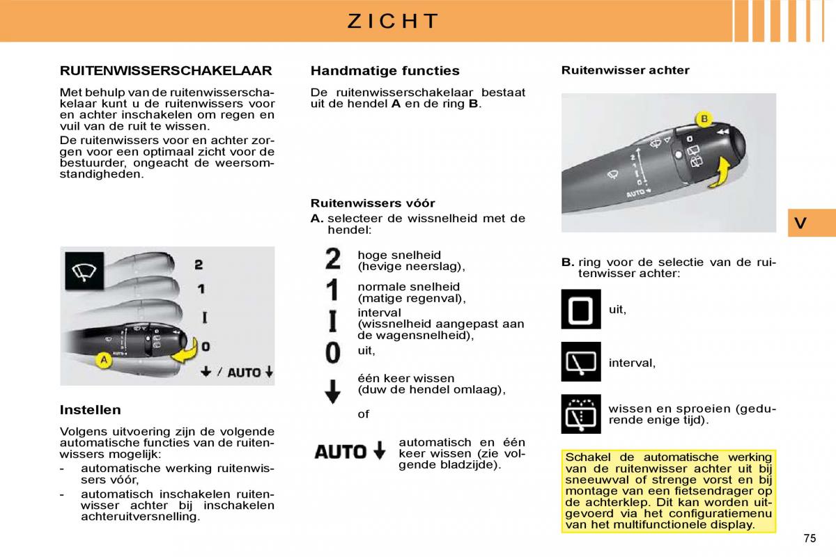 Citroen C4 I 1 owners manual handleiding / page 67