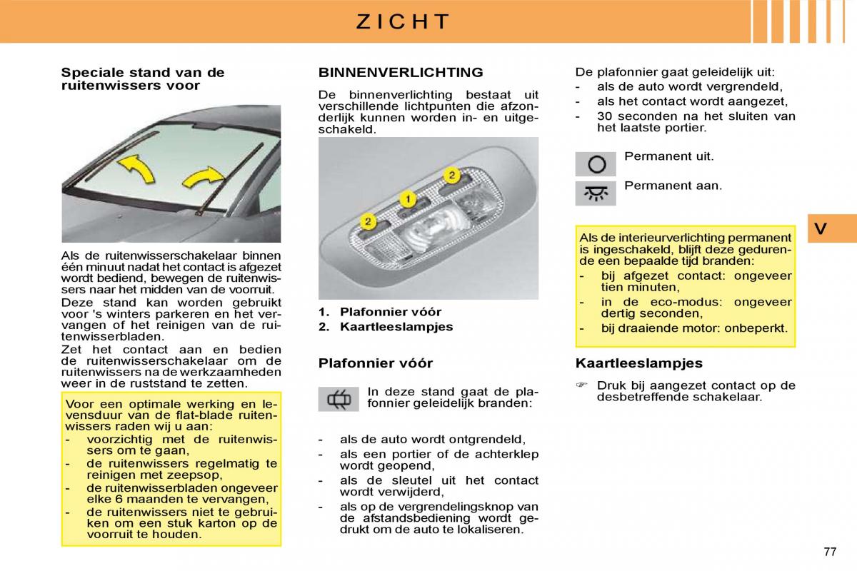 Citroen C4 I 1 owners manual handleiding / page 69