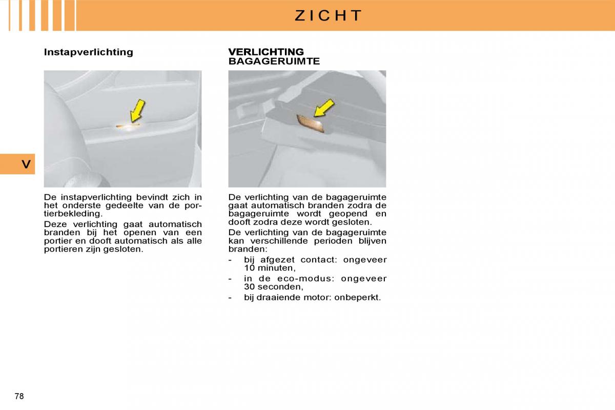 Citroen C4 I 1 owners manual handleiding / page 71