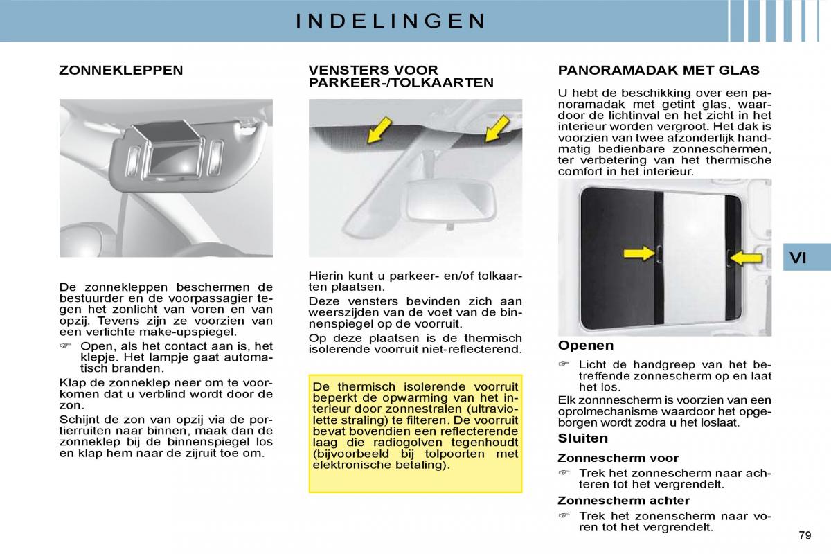 Citroen C4 I 1 owners manual handleiding / page 72