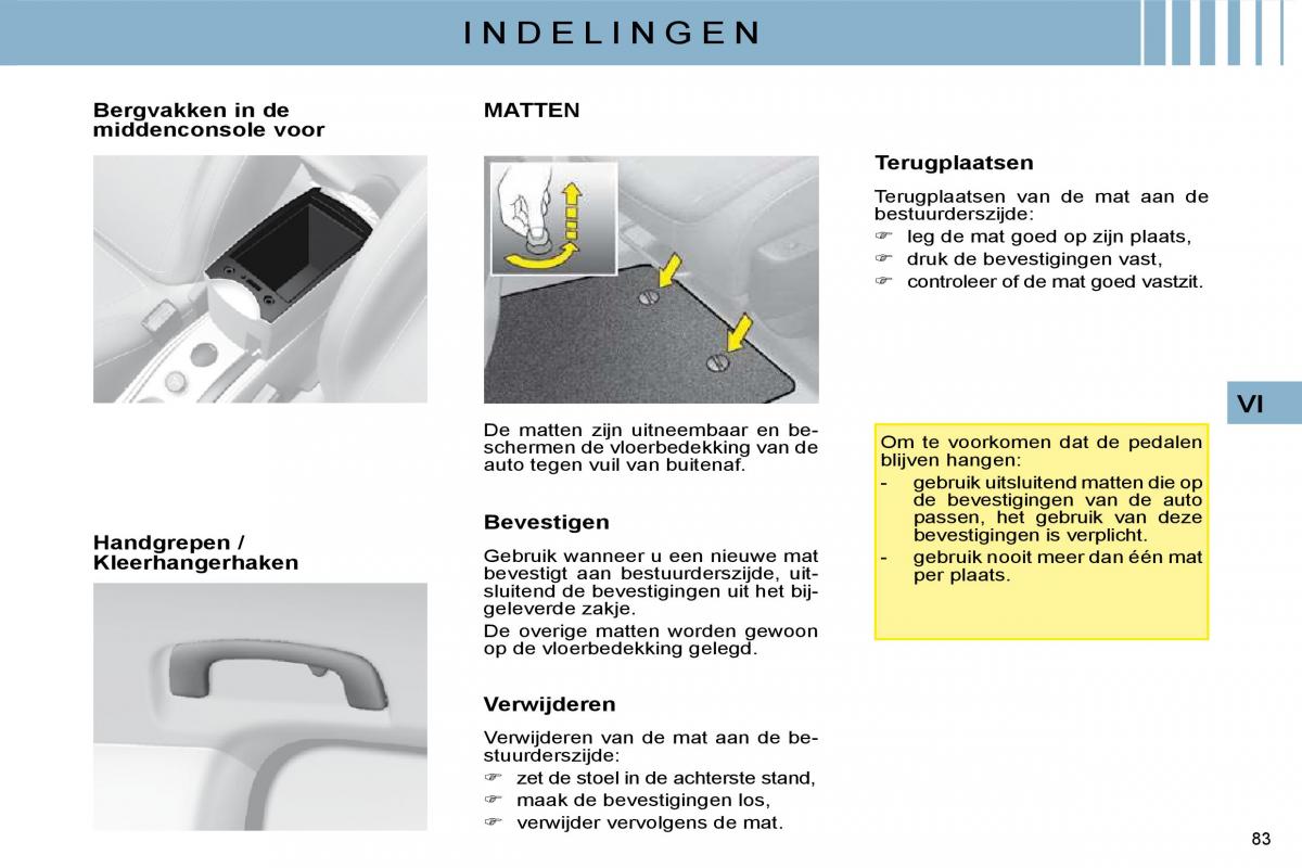 Citroen C4 I 1 owners manual handleiding / page 76