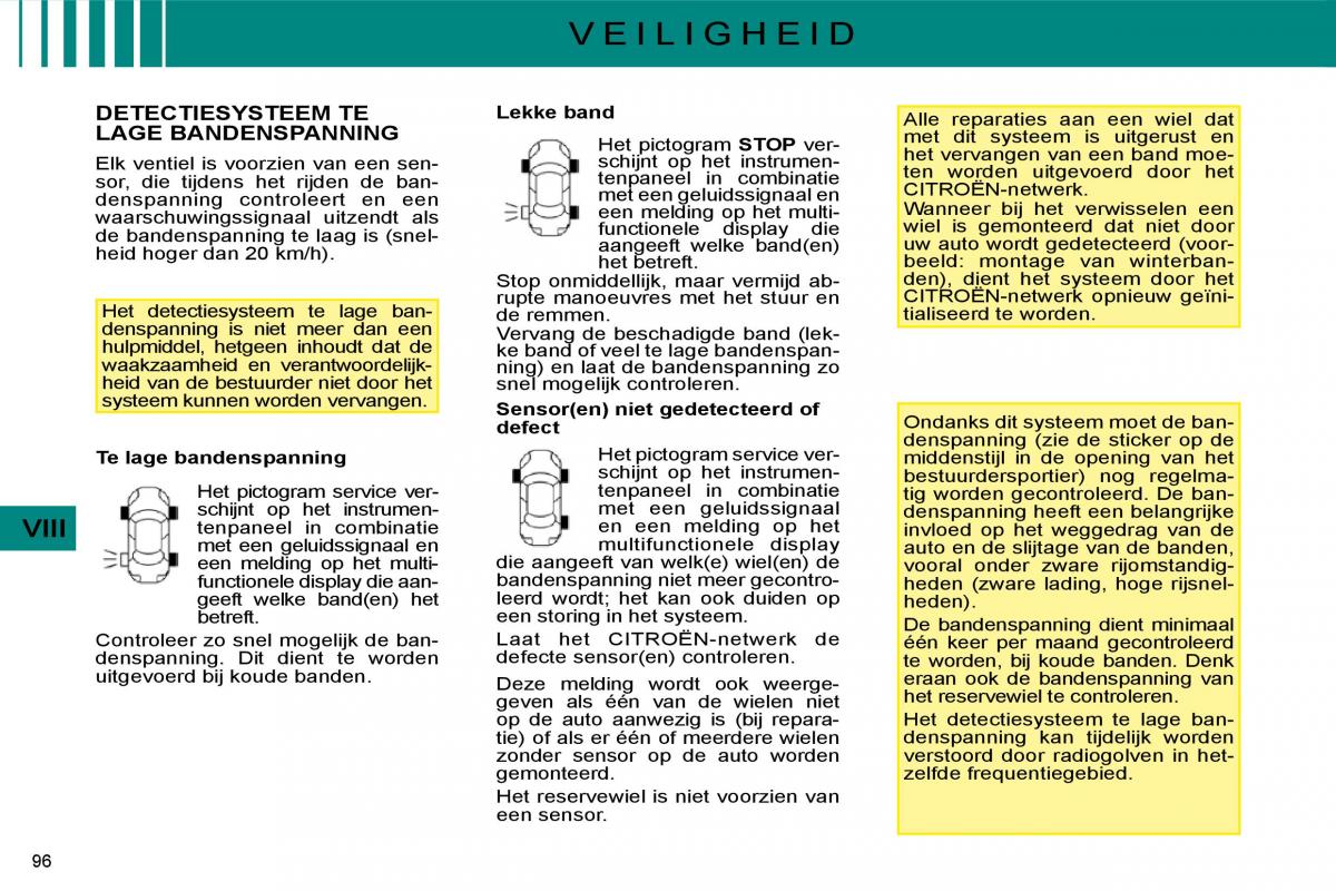 Citroen C4 I 1 owners manual handleiding / page 99