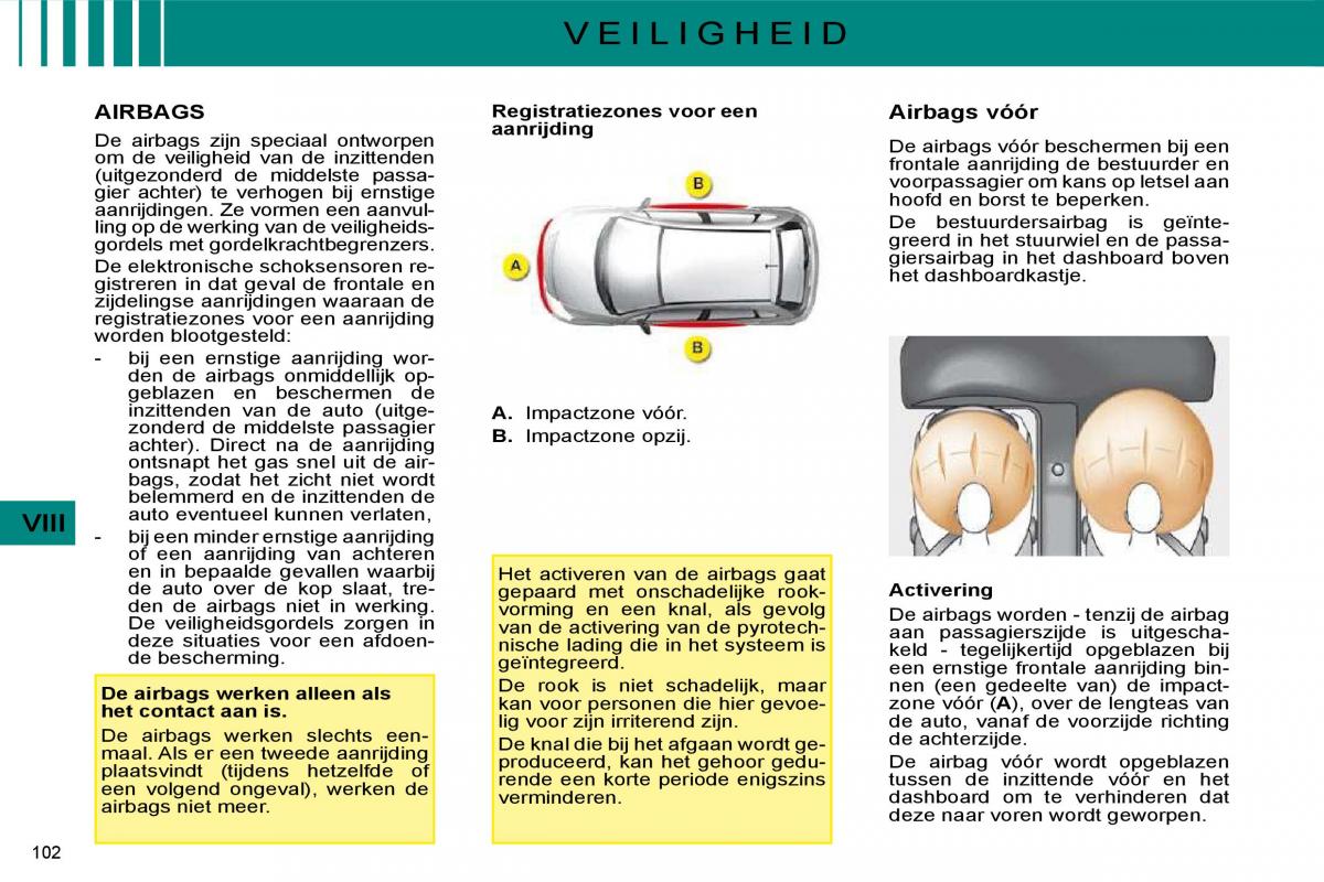 Citroen C4 I 1 owners manual handleiding / page 105