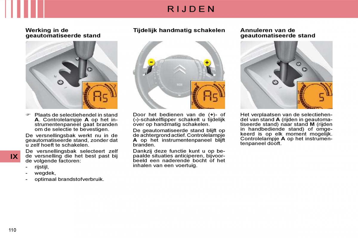 Citroen C4 I 1 owners manual handleiding / page 115