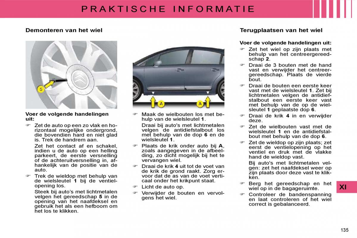 Citroen C4 I 1 owners manual handleiding / page 140